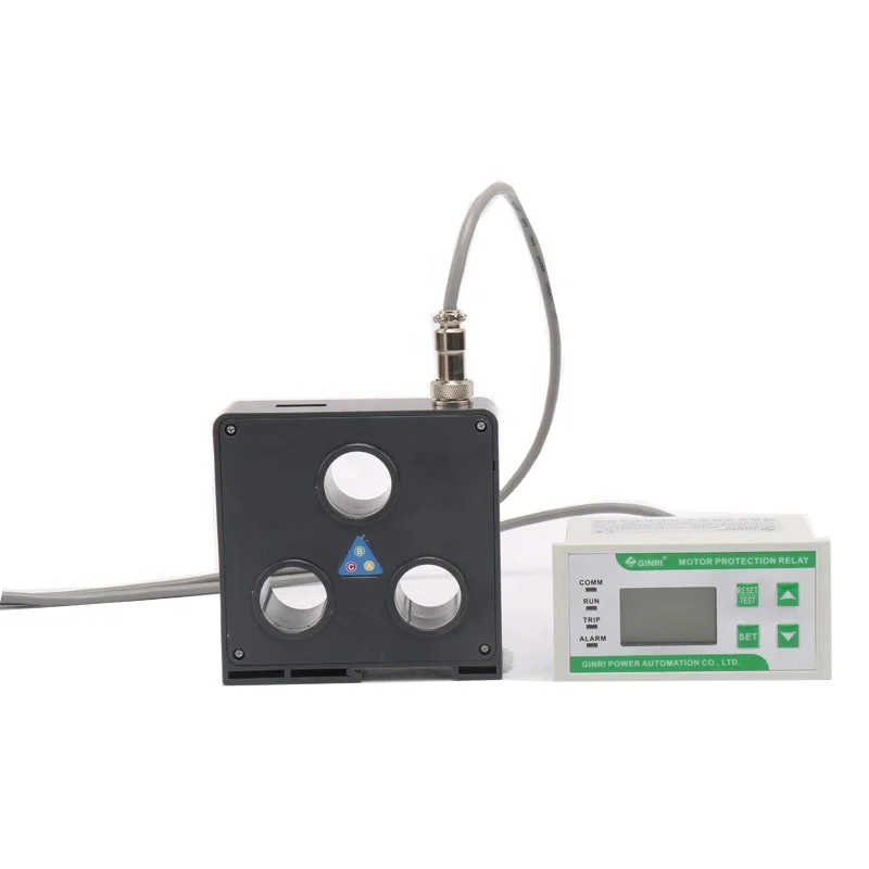 GINRI MDB-501F LCD Display Overload Voltage Current Control Separate Motor Protection Relay with CT