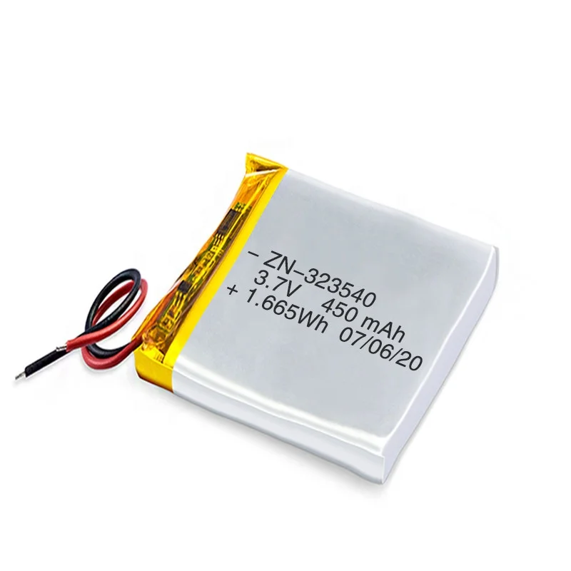 Custom Rechargeable 3.7V 450Mah 135Mah 1500Mah 1600Mah 2500Mah 2900Mah Li-Polymer Li Po Lithium Polymer Battery