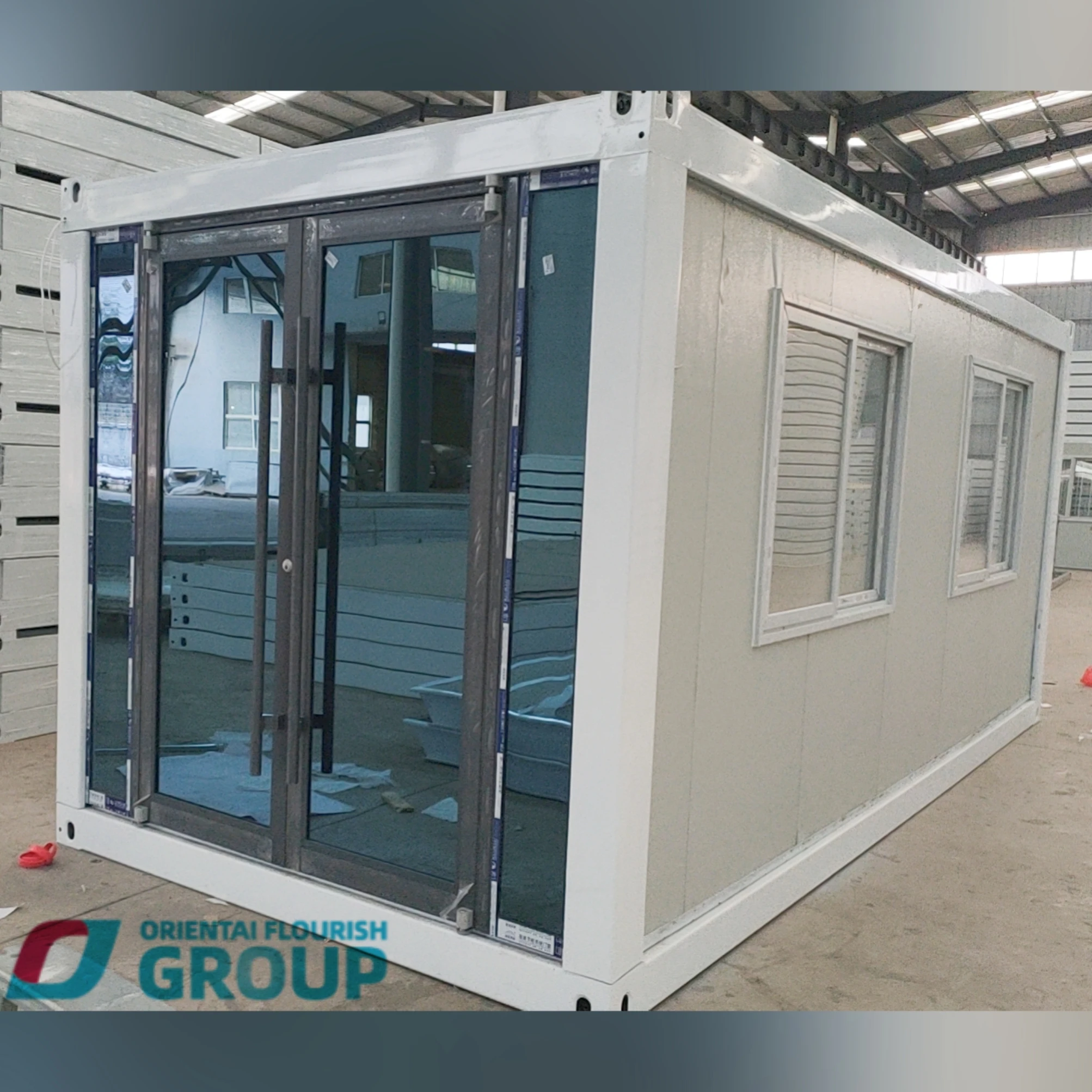 New Folding Container Quickly Installation Prefab Foldable Tiny House mobile home Temporary Dormitory Container House