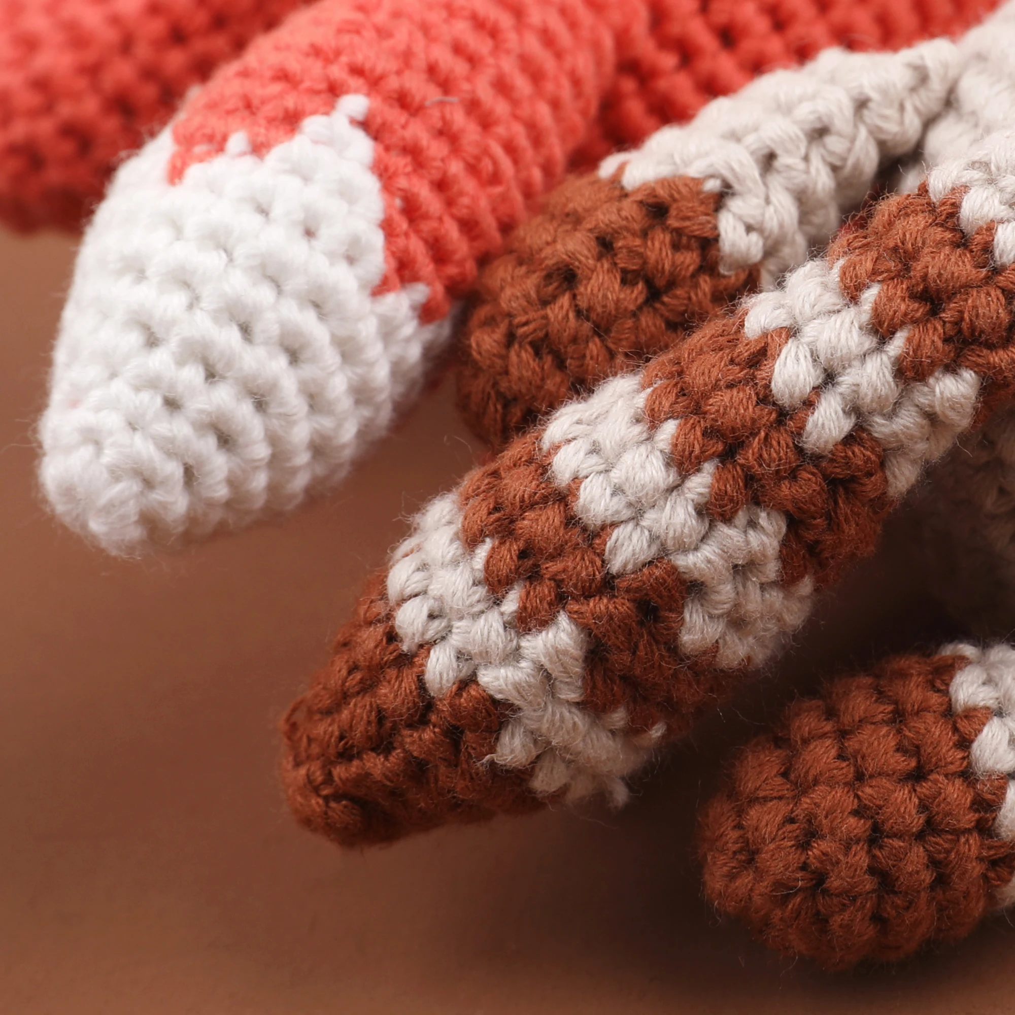 100% handmade crochet knitted toy cute mini stuffed crochet animal toys