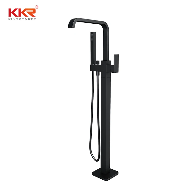 
Brass Freestanding Faucet 35MM Ceramic Cartridge Bathroom Bath Tub Faucet Shower 