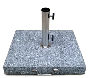 Granite Umbrella Base With Wheels