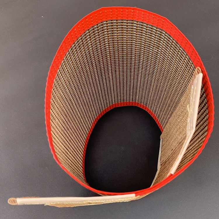 Alkali Free PTFE Coated Fiberglass Mesh Belts For Dehydrating