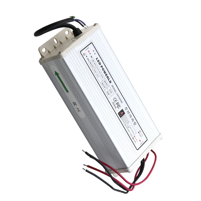 Low Voltage Powerland Led Driver Constant Current Solderless Led Driver & Triac Dimmer 25 43V 50W 250W 720 Watt