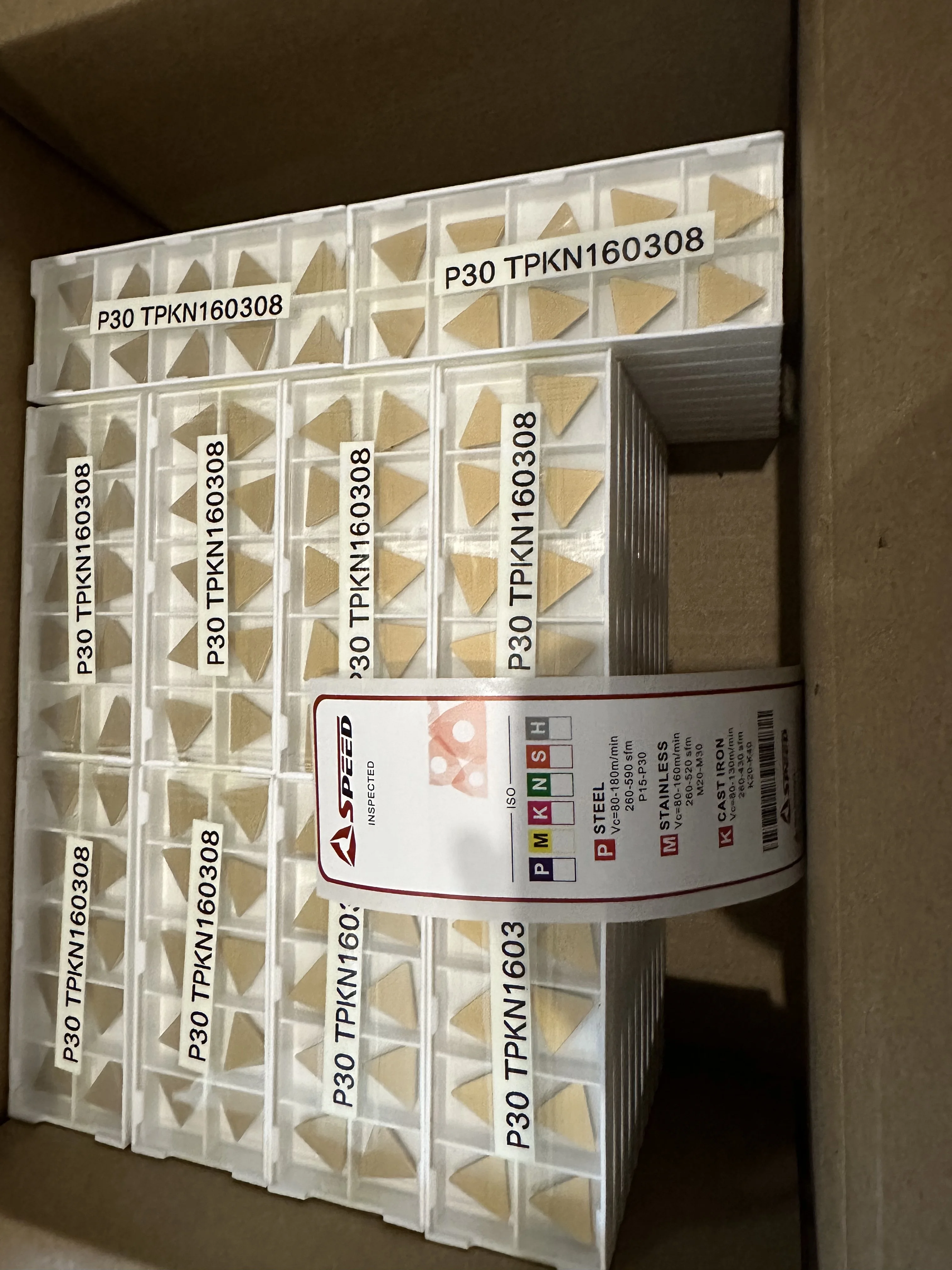 Fresado Insertar Spkn Sekn Tpkn 2204 Tpkn2204 Pdr Pdtr Tpkn1604 Tpkn16 Tpkn22 Tpkr Tpmr Cnc Milling Insert Inserto De Carburo