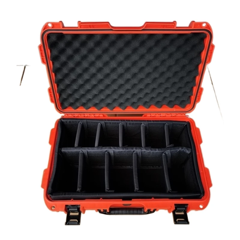 waterproof hard plastic tool case box with custom eva foam