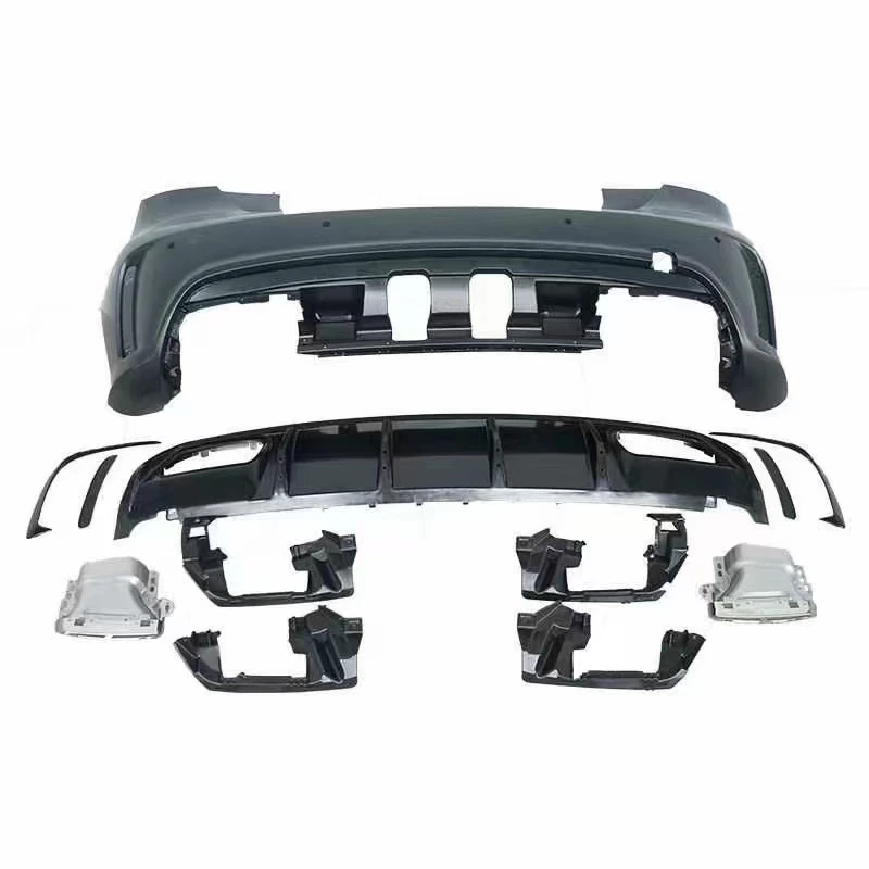 Front Rear Bumper W176 Wide Body Kit Upgrade AMG45 A45 AMG Bodykit For Mercedes Benz A Class W176 2013 2014 2015 2016 2017 2018