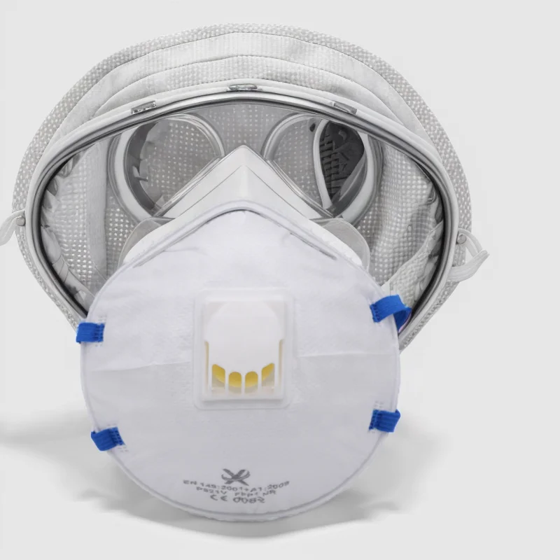 XPRO Adjustable Type FFP3 Cup Shape Protective Dust Mask Particulate Respirator with CE Certification