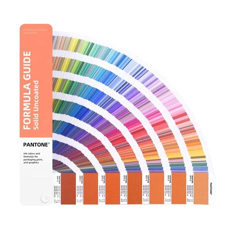 U-карта только цветовое руководство Pantone GP1601B по формуле непокрытая цветная книга