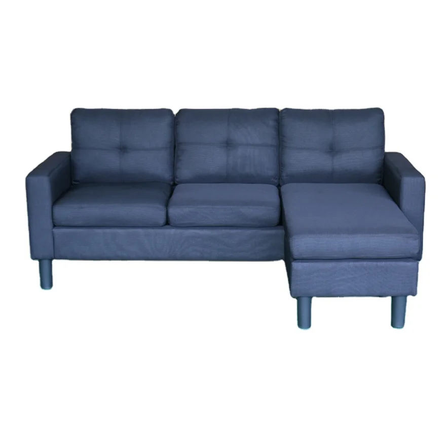 New style fabric sofa couch settee canape divano soffa 3 seater sits upholstered scandi modern dark grey sofa set furnitur