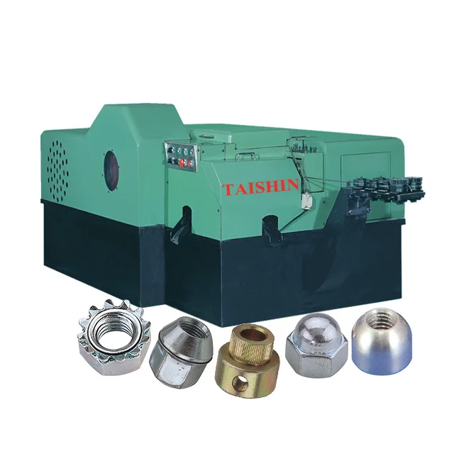 Taiwan 14B6S Mutil-staion 6 Die Square T Weld Nut Fountain Fastener Nut Bolt Making Machine