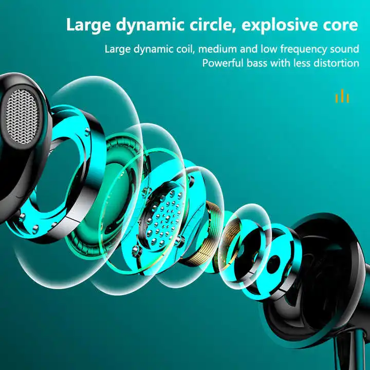 Bluetooth V5.3 Wireless Earphone Super Long Standby Magnetic Sports Neckband Handsfree Headset with Power Display