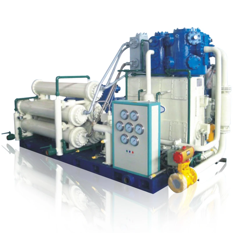 Powerful Industrial 90KW 40bar Reciprocating Air Compressor for Wellhead Gas Pressurization