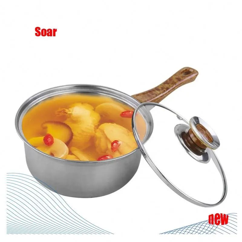 Wholesale Pots Pans Set 12 Pieces Stainless Steel Nonstick Cookware Sets For Home