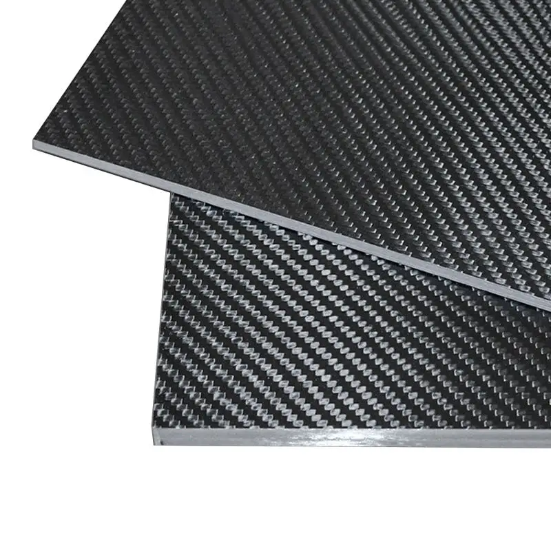 Wholesale high-quality carbon fiber OEM high-strength 100% 3K carbon fiber plain or matte carbon plate in Chinese factories