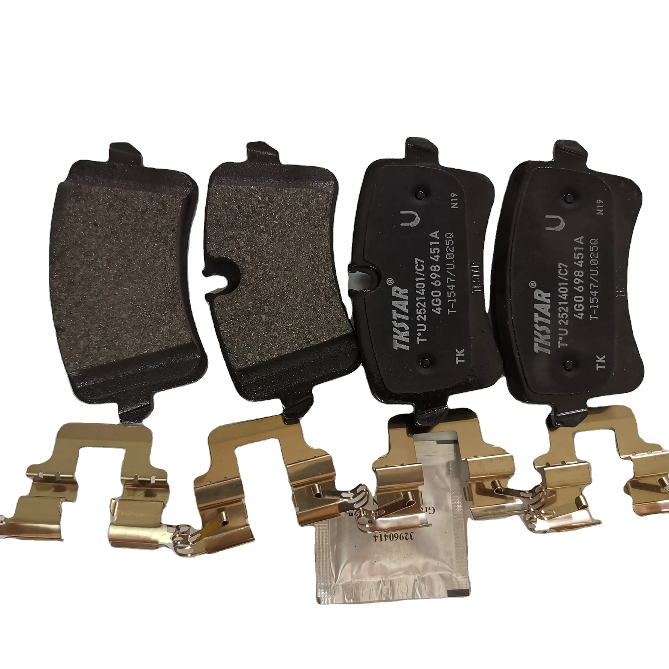 
OE SECOND-TIER SUPPLIER BRAKE PAD FOR AUDI A6L/C7 A8L A7 RS5 /Porsche MACAN (D1547) 4G0698451/9A769845100 