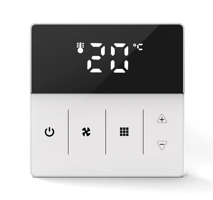 HY609AC Wifi Smart AC Thermostat Fan Coil Temperature Controller HVAC 3 speed fan termostato digital thermostat