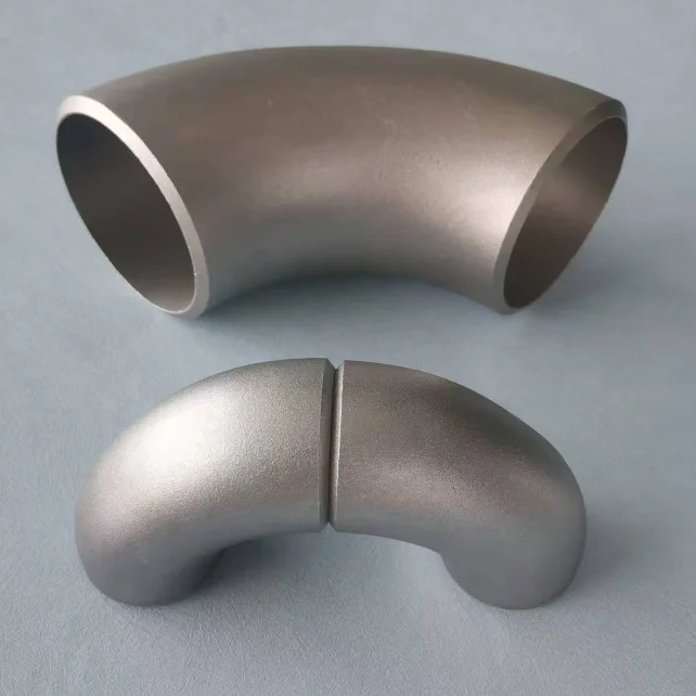Stainless steel curved welded pipe 90 180 degree elbow