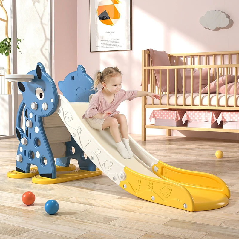 Kids Sliding Toys Dry Slides Small Water Park Outdoor Indoor Playground Plastic Slide