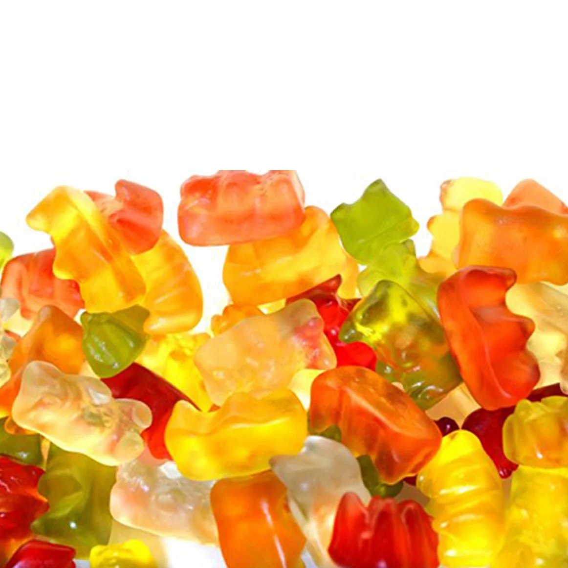 confectionery multiple colors Gummy vitamins halal gelatine sweets bear gummy candy