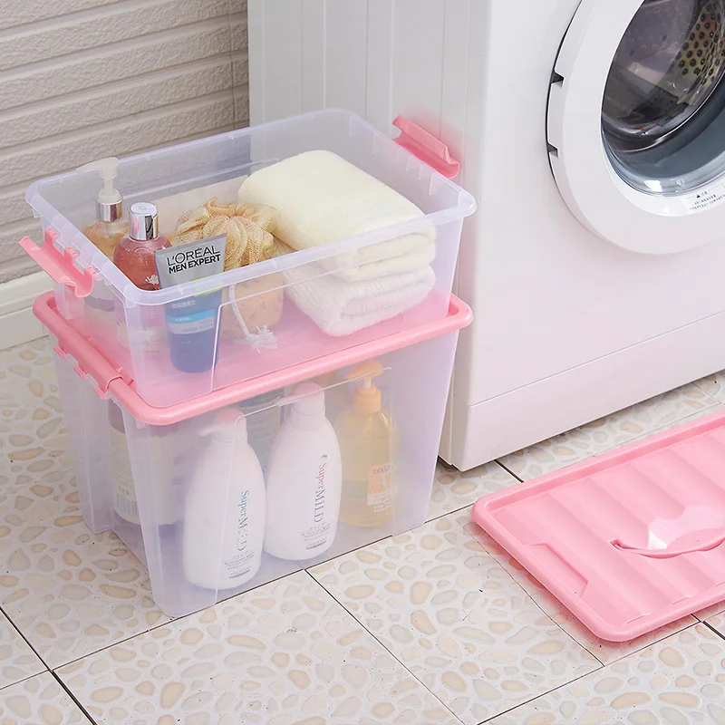 Hangqiu China custom OEM ODM available pp plastic storage box with lid