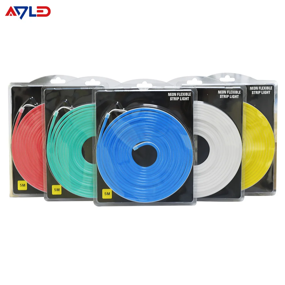 neon led strip and jacket flex silicone neon tube ip65 waterproof flexible profile with 10mm led strip for Channel letters