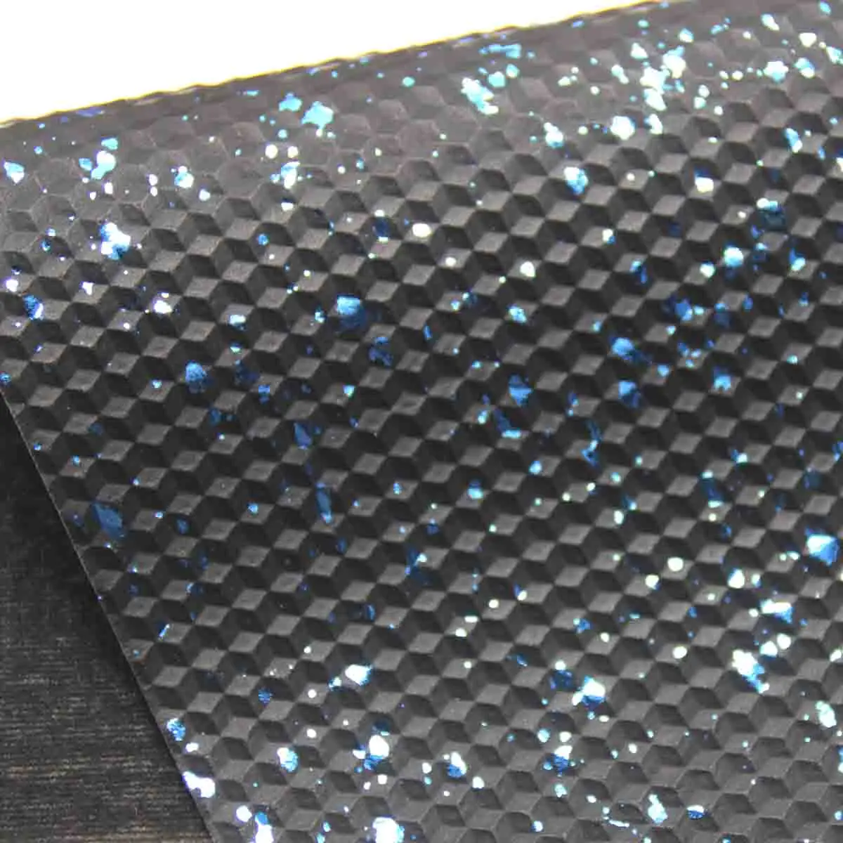 Eco Friendly Free Samples 0.9mm PVC Metallic Leather Fabric for Furniture Bags Shoes
