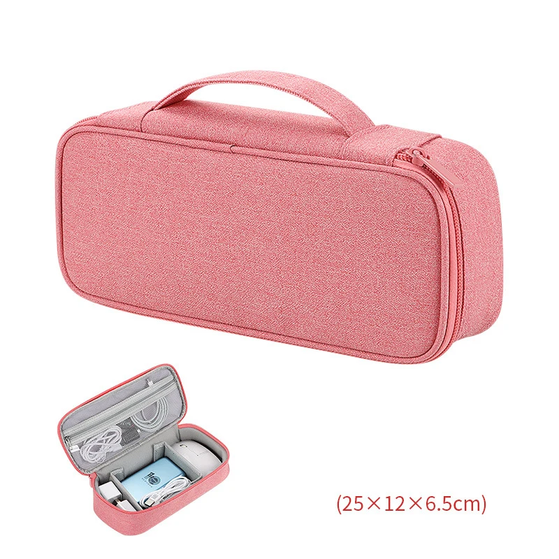 Multifunctional digital accessories storage bag USB power bank mobile hard disk data cable storage bag