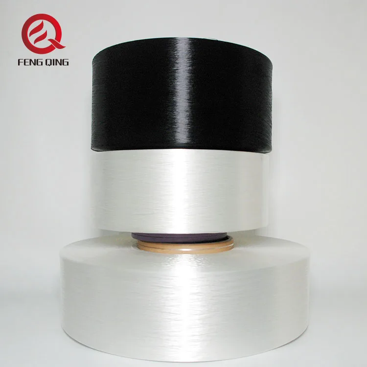 Высокопрочная полиэфирная пряжа FDY 150D 300D 500D Моноволокно для вязания ткачества скручивания