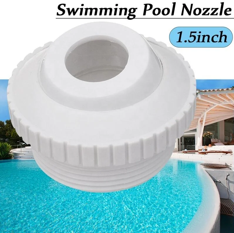 White Plastic Swimming Pool Nozzle Eyeball Fitting Wall Return and Eyeball Fittings