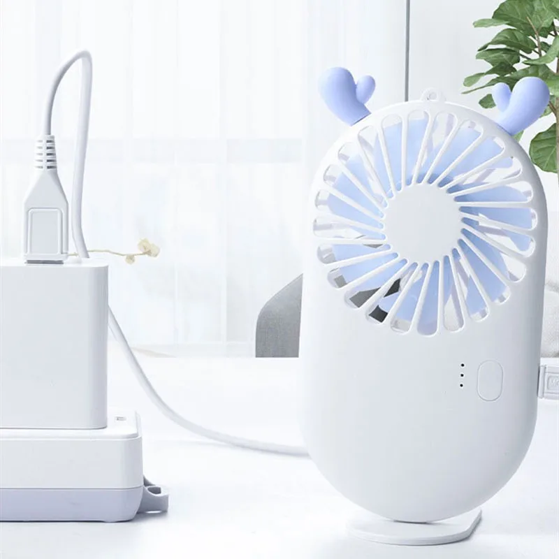 Wind Power Ultra-quiet And Convenient	Hand Rechargeable Battery Portable Air Cooler Mini Fans Bulk Handheld