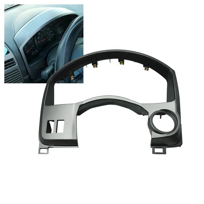 68240-7S000 For 2004-2006 Nissan Titan Armada Instrument Cluster Dash Panel Gauge Trim Bezel