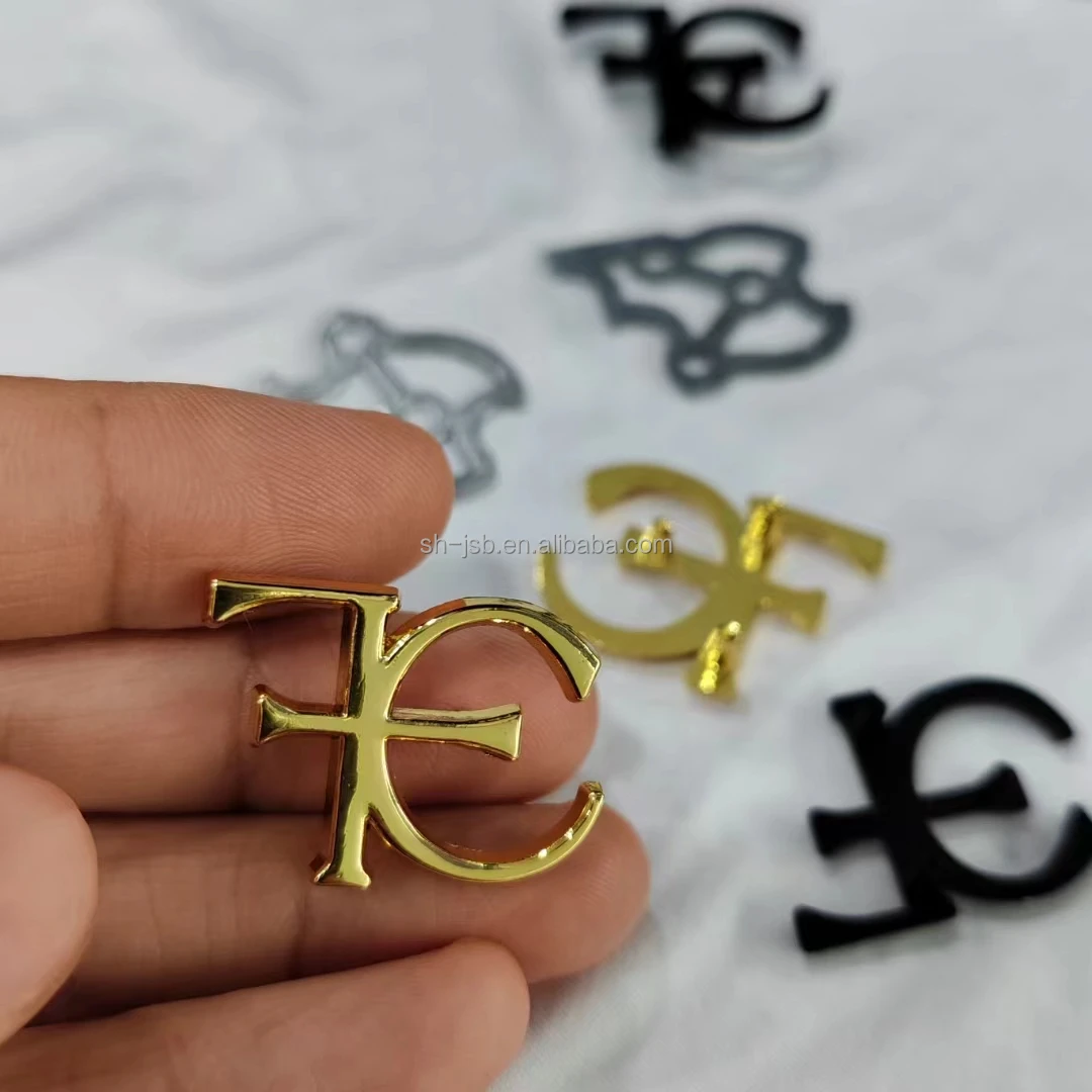 Металлическая этикетка для брюк