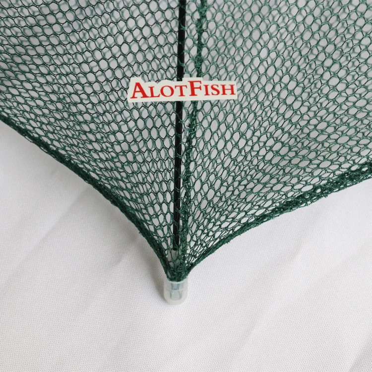 AlotFish UT861 8 Entry Automatic Fishing umbrella trap folding fish trap for catching fish and shrimp
