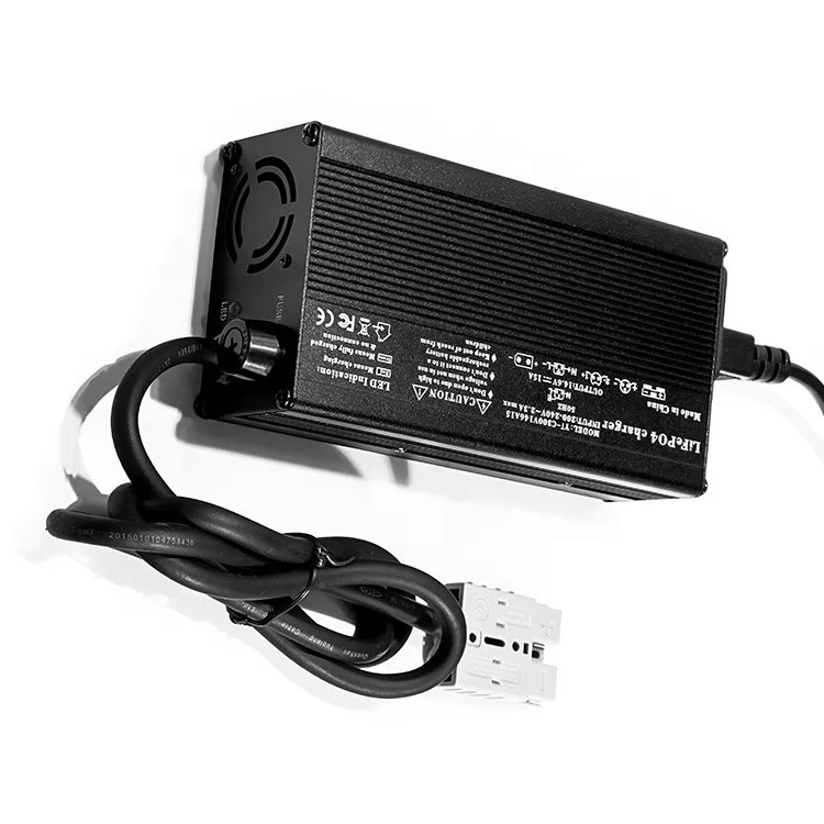 Waterproof 12V 24V 36V 48V 60V 72V Lithium 3A 5A 8A 10A 15A 20A 25A Lifepo4 Battery Charger for Solar System Forklift Scooter