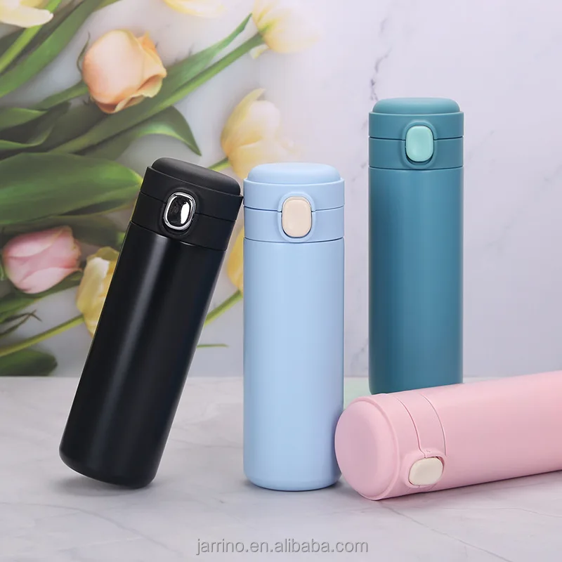 JAO-024 Vacuum Insulated Stainless Steel Water Bottle Bouncing Cup Sustainable Eco Friendly Products