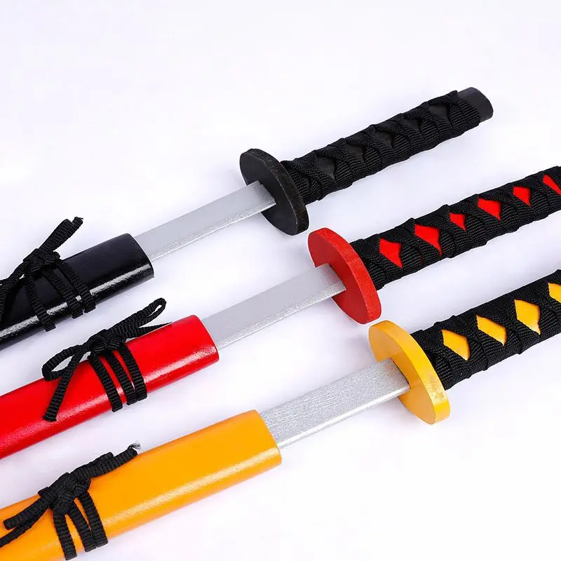 75cm Simple Wooden Japanese Style Saber Sword Toy For Children Gift