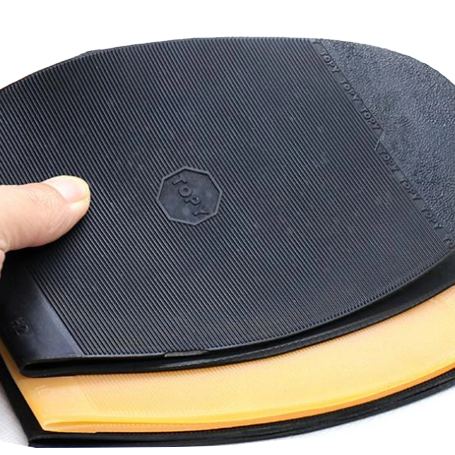 Sole for  Boots High Quality Antiskid Rubber Black Red Coffee Color DIN Material Brown