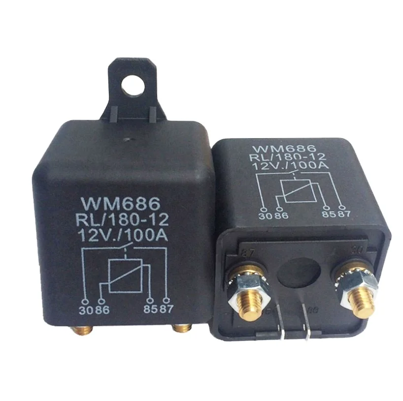  WM686 12V авто реле 4 Pin нормально открытый Heavy Duty автомобильное пусковое