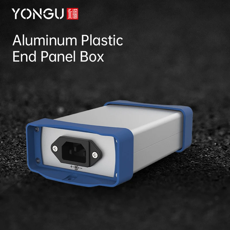 Yonggu K06 88*38mm Signal Simulator Housing Industrial Equipment Metal Box Aluminum Electronic Enclosure With Plastic Panel