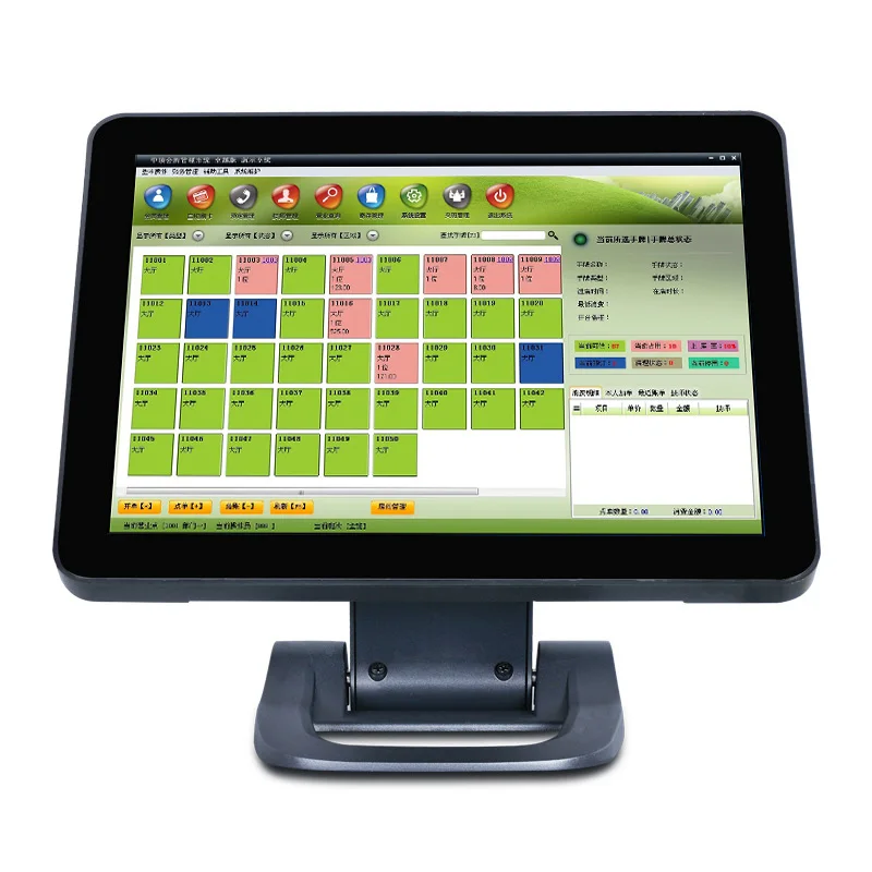 15 inch Foldable metal stand China pos machine China retail pos system terminal/Pos Systems All In One Cash Register Machine Epo