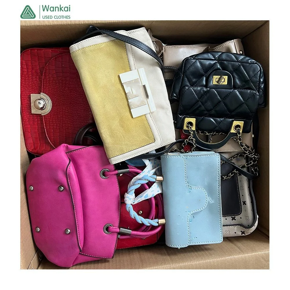 CwanCkai Wholesale Bags Supplier High Quality Bulk Used Bags Lady, Low Price Premium Used Clothes Woman Leather Secondhand Bags