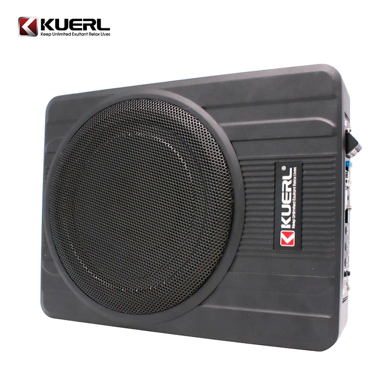 Factory direct sale high power car subwoofer ultra-thin pure bass car active subwoofer