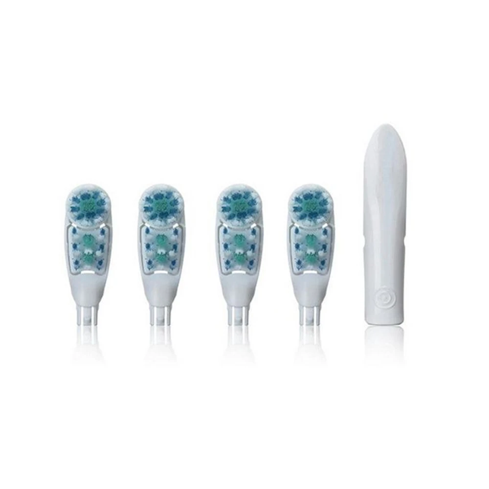 Double cleaning 4 Pcs Toothbrush Heads Replacement For Oral B 3733 4732 4734 Brush Heads