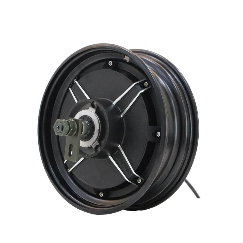 QS Motor 10*2.15inch 1000W 205 V1 50kph Low Power BLDC Motor Brushless and Gearless in Wheel Hub Motor for Ectric Scooter