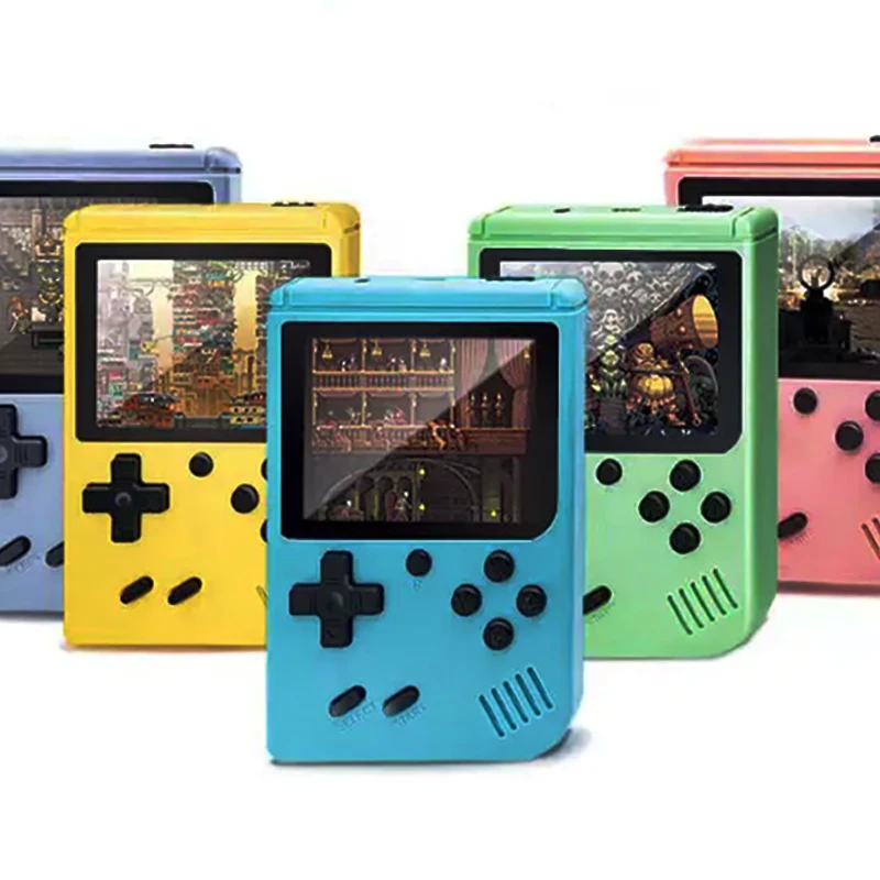 Boys 500 In 1 Mini Portable Sup Retro Video Game Console Cheap Handheld Gamebox Consola Game Box 8 Bit Classic Color Screen