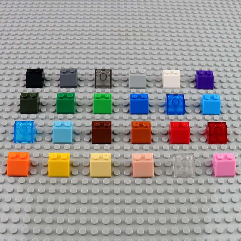 No.3039 2x2 Slope Brick Pieces Moc DIY Small Building Blocks in Bulk mini bricks building blocks