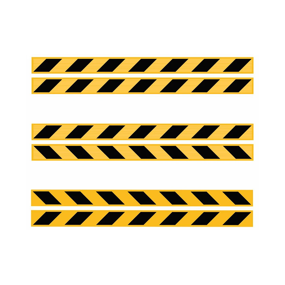 G Incredibly Durable And Long-Lasting Barrier Board (Centre Lane) Black/Yellow Class 1 2 Reflective