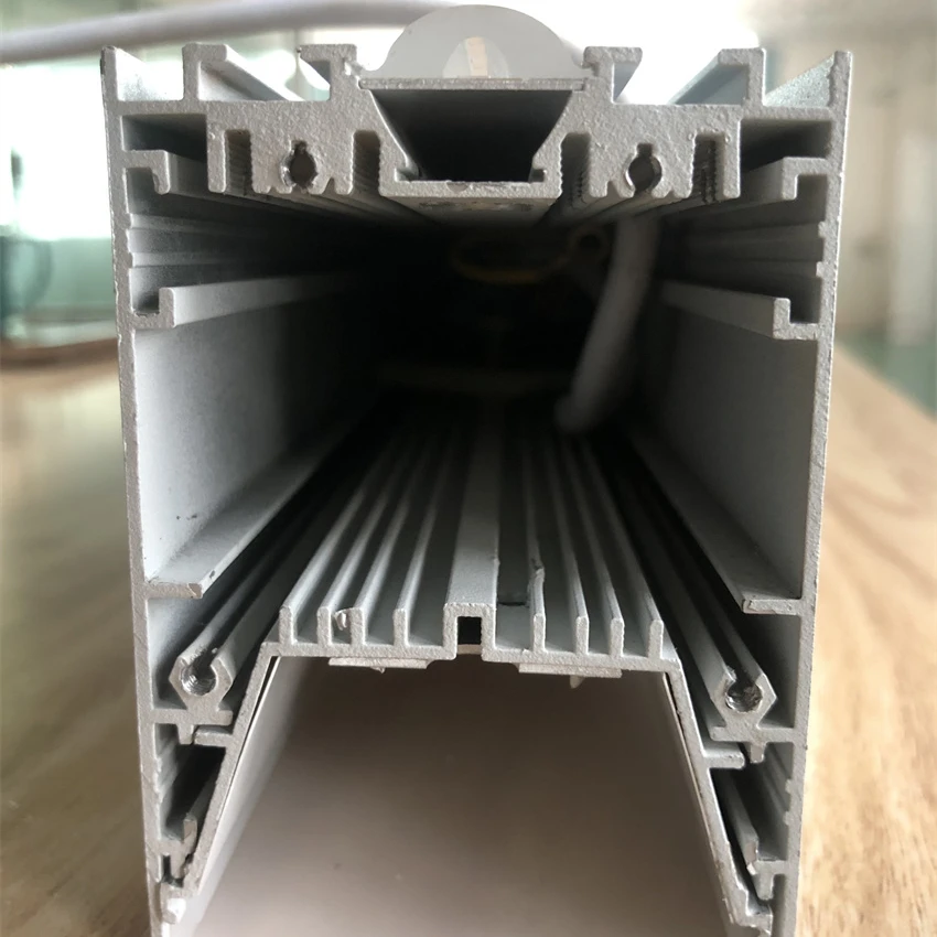 Modern Luminous Tube Fixtures Led Linear Light Aluminum U Channel Profile 60mm Linear Pendant Light