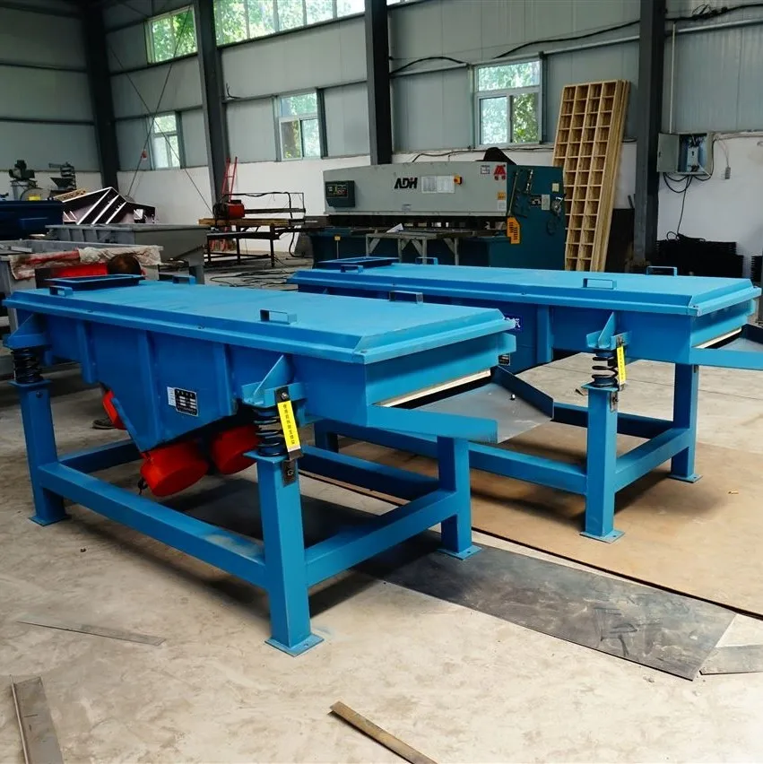 Multy Layer Powder Material Sand Classifying Linear Vibrating Screen
